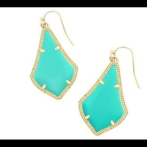 Kendra Scott Alex turquoise earrings